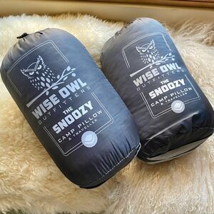 Wise Owl Outfitters Camping Pillows – Memory Foam Travel